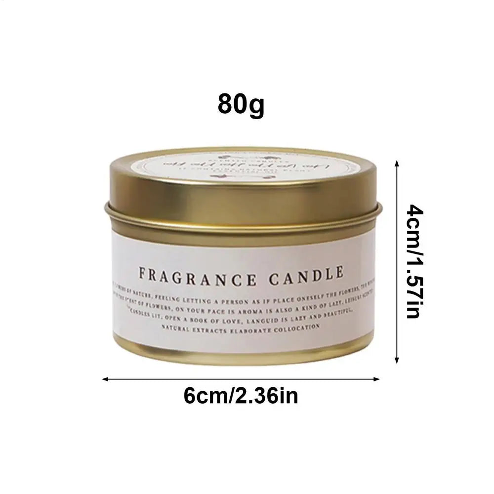 Scented Candles Home Fragrance Soy Wax Aromatherapy Odor Eliminator Emergency Light Camping Hiking Gift Birthday Decorations
