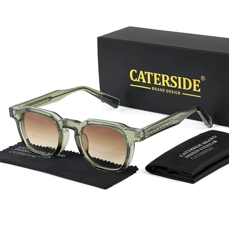 Caterside Fashion Sunglasses – Square Frame UV400 for Men & Women | Travel, Party & Festival