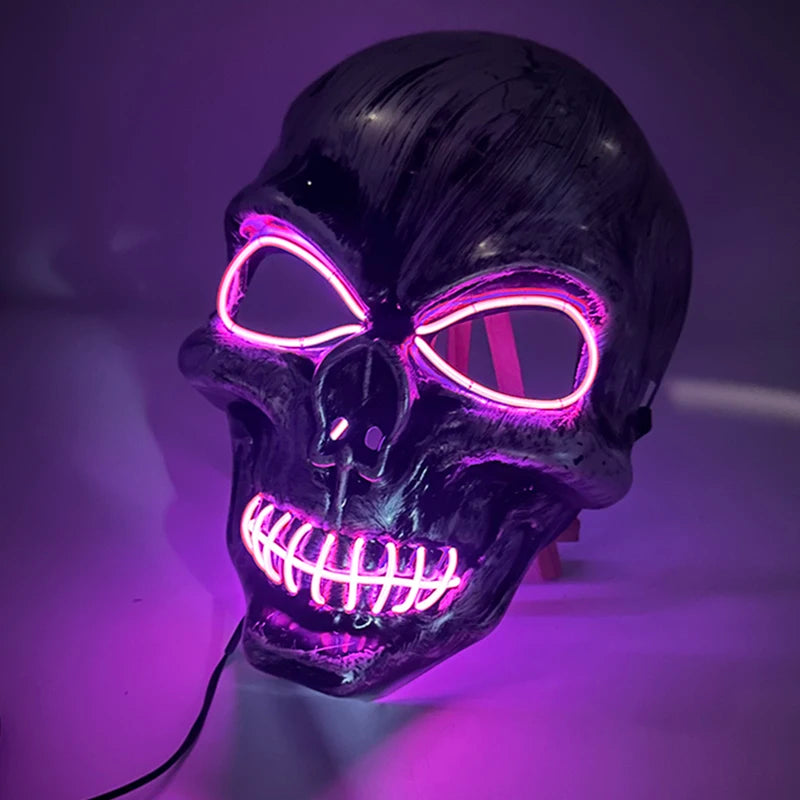 LED Light-Up Pirate Captain Hat - Glowing Tricorn Costume Hat for Halloween & Parties