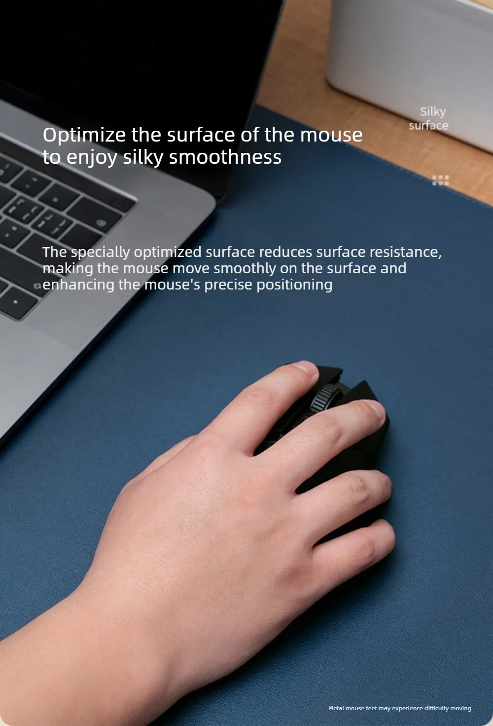 PU Leather Large Desk Mat Waterproof Anti‑Slip Office Desktop Pad Soft Large Mouse Pad For Laptop Keyboard Gaming Desk Mat