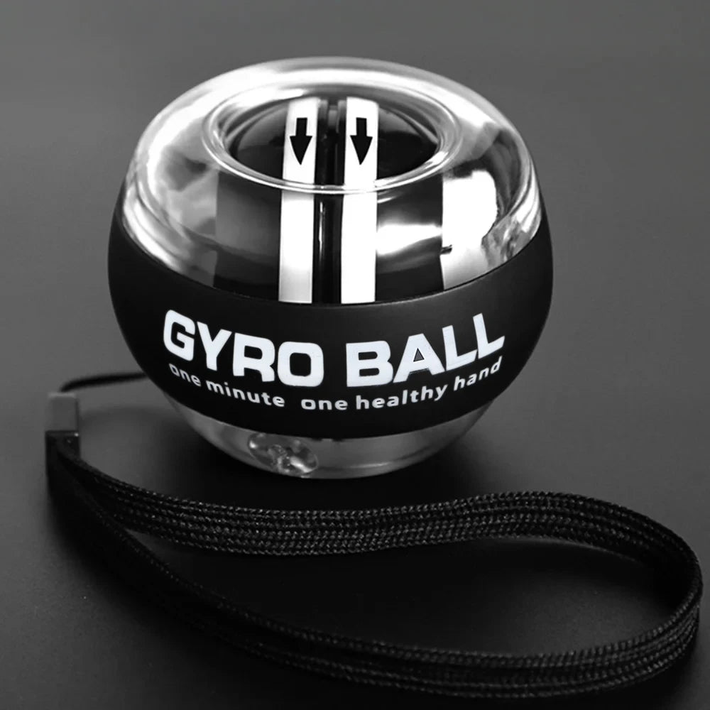 Wrist Power Wrist Hand Ball Auto-Start Grip Ball Strengthener Gyroscopic Arm Gyro Hand Ball Home Fitness Forearm Exerciser