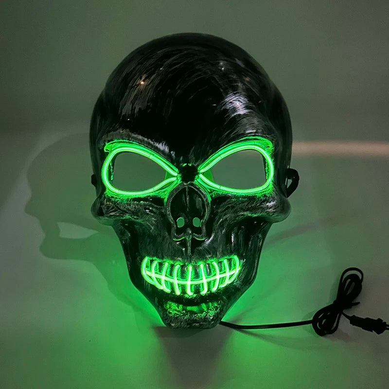 LED Light-Up Pirate Captain Hat - Glowing Tricorn Costume Hat for Halloween & Parties