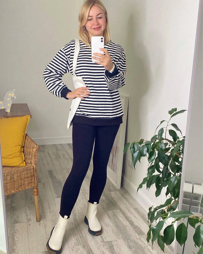 Leggings de invierno de cintura alta para mujer GareMay