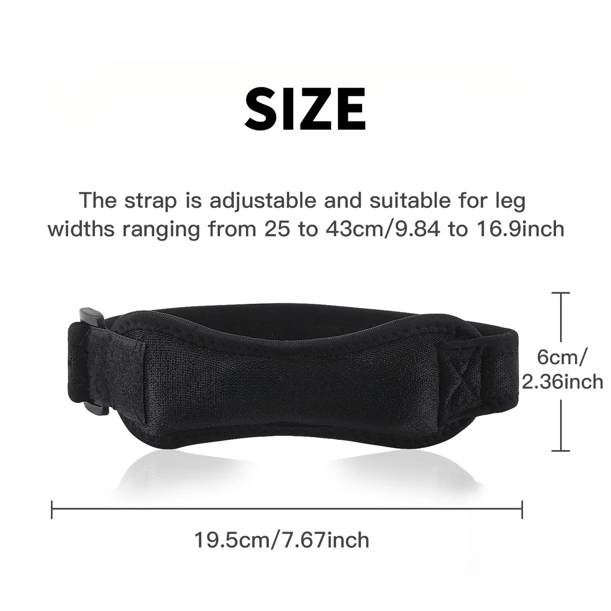 Knee Support Strap – Adjustable Patella Brace