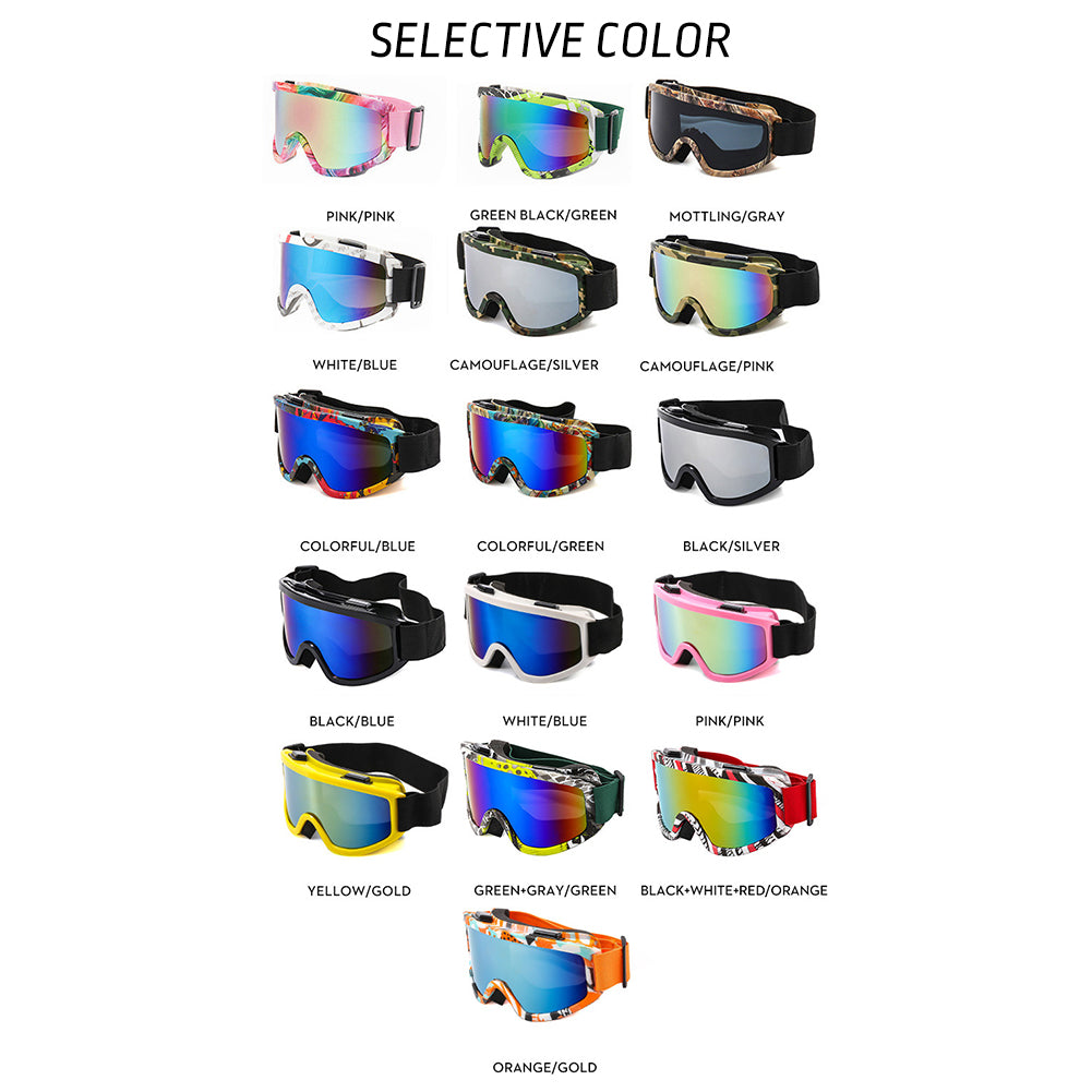 Anti-Fog Ski Goggles – Windproof Snowboard Goggles