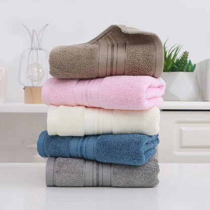 Toallas de baño y de manos de bambú – Felpa suave, paquete de 1, 4 o 6