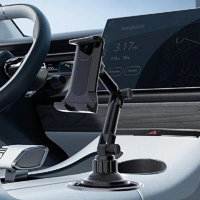 Car Cup-Holder Phone & Tablet Mount, 4–11 Inch