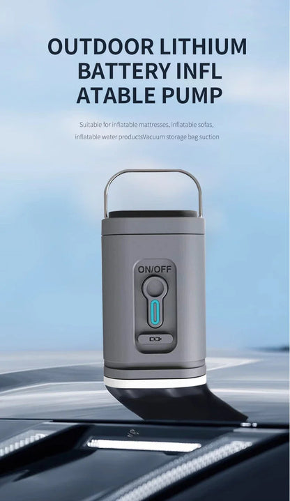 Sacca sottovuoto da viaggio con pompa elettrica | Sacca a compressione ermetica IP67, 17 L