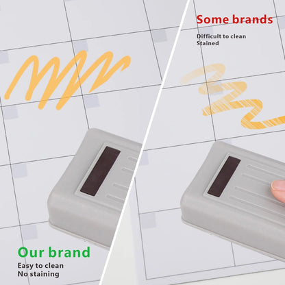 Magnetic Fridge Calendar – Dry-Erase Monthly & Weekly Planner