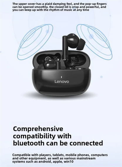 Lenovo TA210 Kabellose Over-Ear-Kopfhörer – Bluetooth 5.3, integriertes Mikrofon, Geräuschisolierung