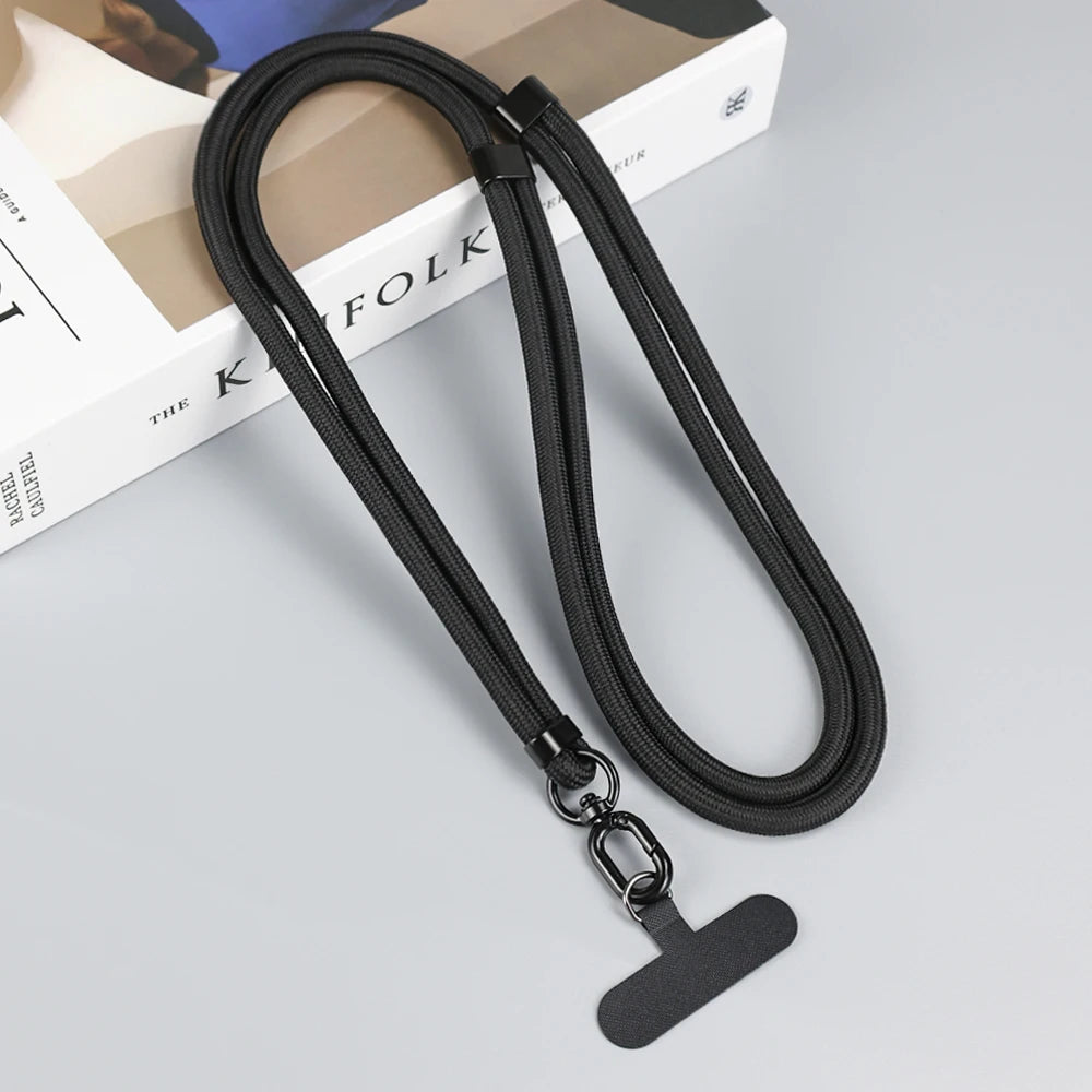Crossbody Phone Lanyard – Adjustable Braided Phone Strap