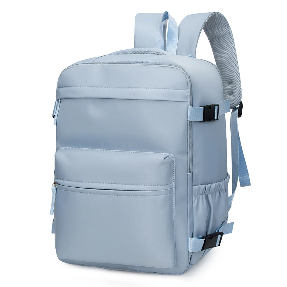 Backpack for Men and Women, Simple Business Trip Luggage Bag, Boarding Travel Bag, Large Capacity Backpack