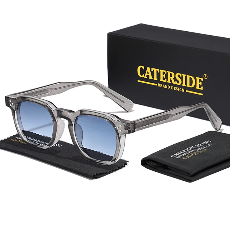 Caterside Fashion Sunglasses – Square Frame UV400 for Men & Women | Travel, Party & Festival