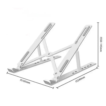 Support pour ordinateur portable pliable | Support pour notebook portable en aluminium réglable