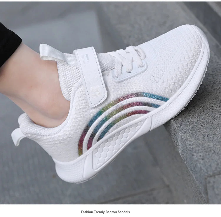 Girls' Mesh Running Sneakers
