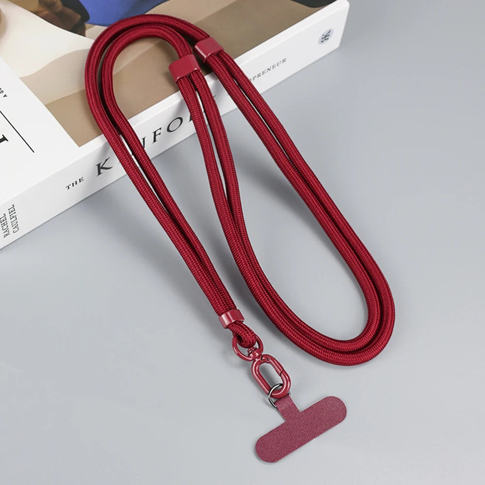 Crossbody Phone Lanyard – Adjustable Braided Phone Strap