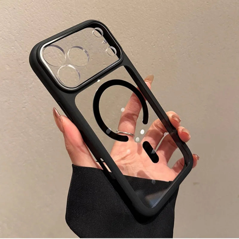 Clear Magnetic Defender iPhone Case
