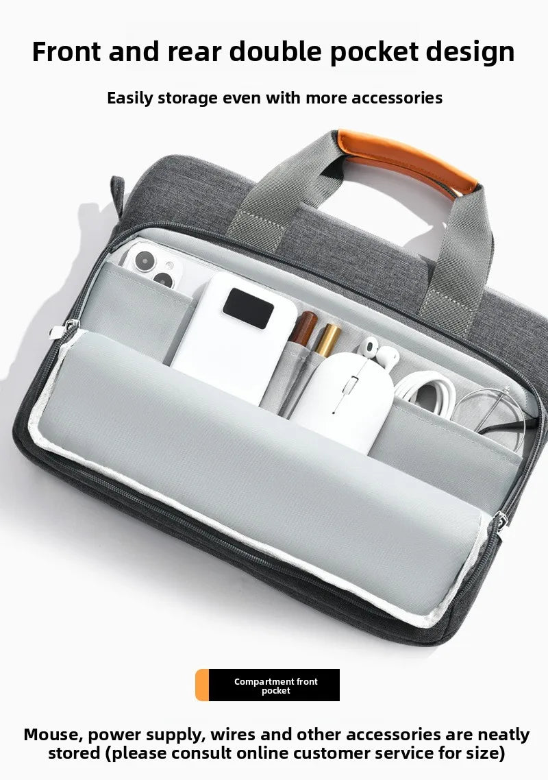 MacBook Laptop Sleeve Bag 13"-16" - Slim Work Briefcase for Air, Pro M1-M4