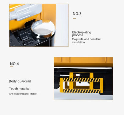 Large Dump Truck Toy with Unloading Bed – Realistic Construction Model