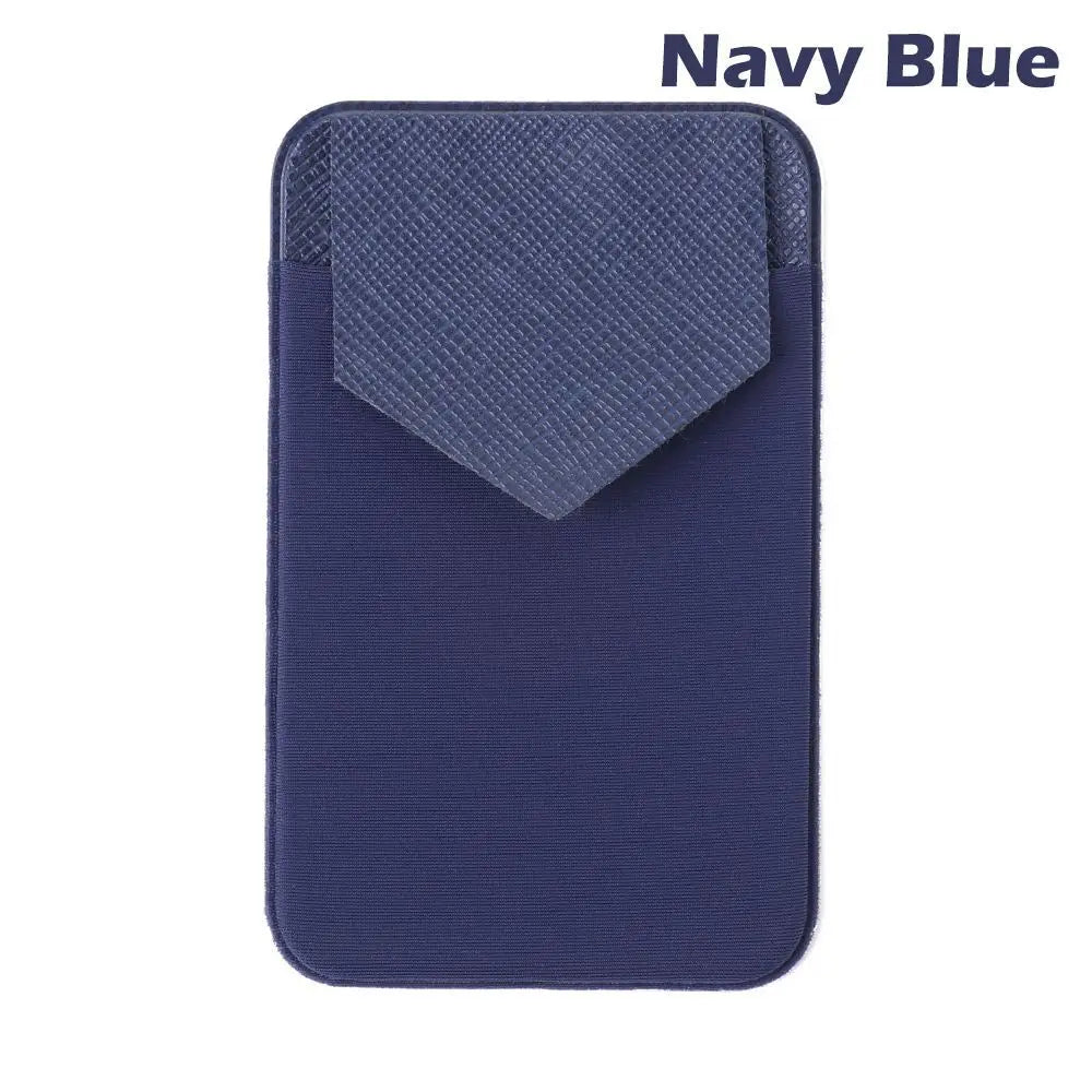 Stick-On Phone Card Holder – Silicone Phone Wallet Pocket
