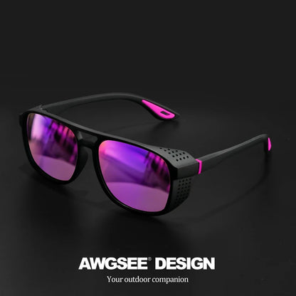 Polarized Sports Sunglasses | Windproof UV400 Cycling Eyewear