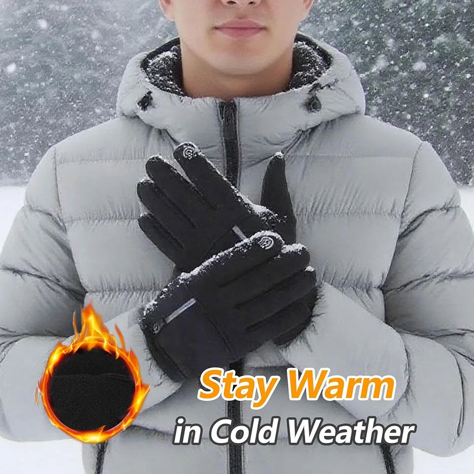 Unisex Thermal Touchscreen Cycling & Ski Gloves