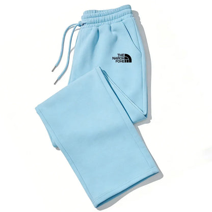 SONDR Damen-Fleece-Jogginghose mit geradem Bein