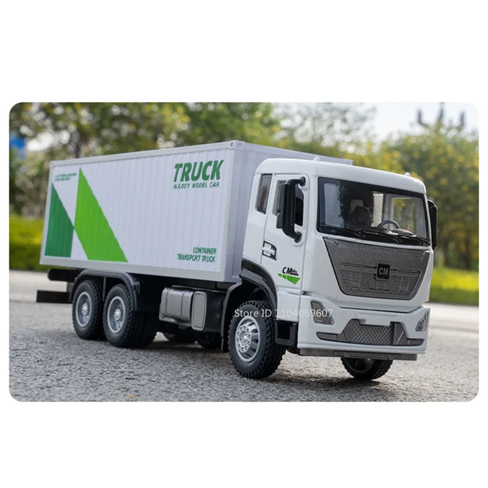 1:32 Die-Cast Produce Transport Truck – Fruit & Veggie Container Toy