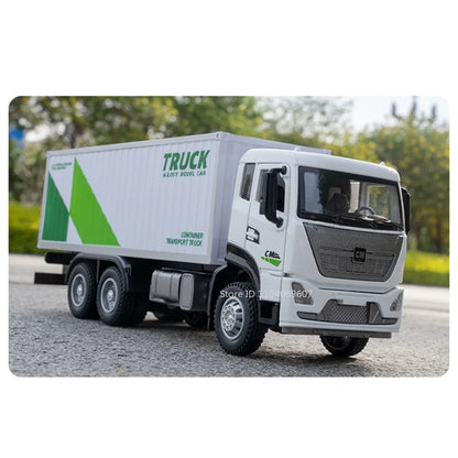 1:32 Die-Cast Produce Transport Truck – Fruit & Veggie Container Toy