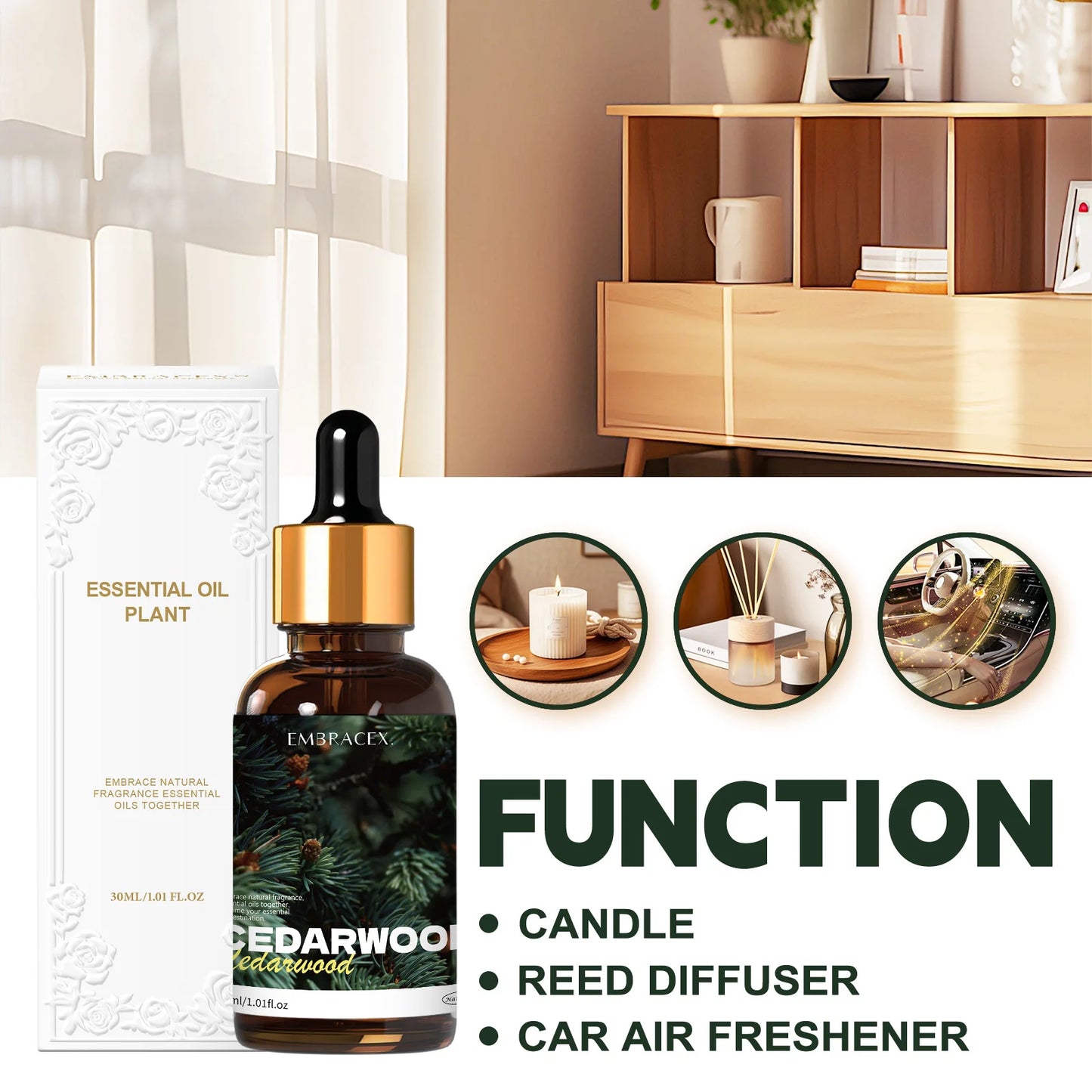 36 Type 30ml Essential Oil Long Lasting Fragrance for Aromatherapy Relaxation Holiday Gifts For Friends