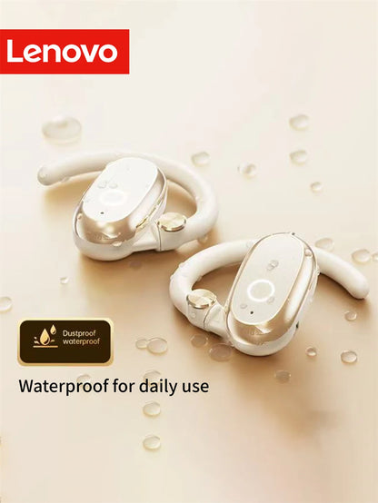 Lenovo EA366 kabellose Open-Ear-Ohrhörer – Bluetooth-Kopfhörer mit Ohrbügel und Ladeetui
