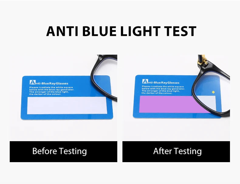 Blue Light Glasses – Square Computer Glasses for Men & Women