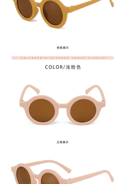 Kids' Round Sunglasses – Toddler & Child Sun Shades, Ages 1–7