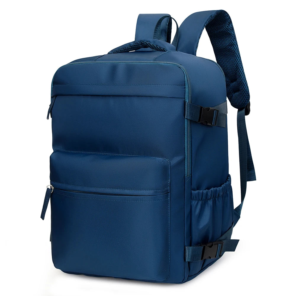 Backpack for Men and Women, Simple Business Trip Luggage Bag, Boarding Travel Bag, Large Capacity Backpack
