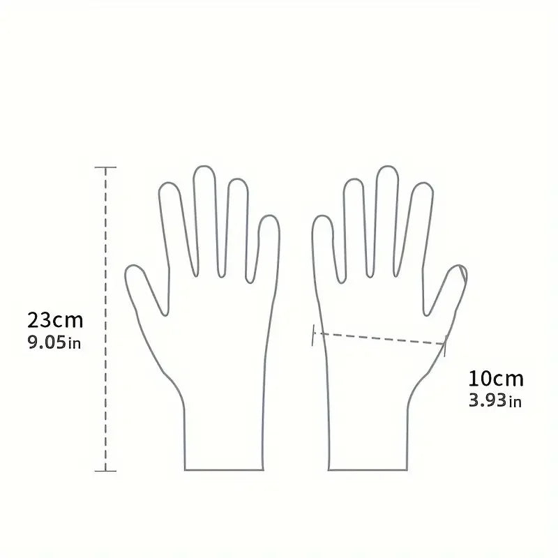 Men's Velvet-Lined Faux Leather Winter Gloves – Black