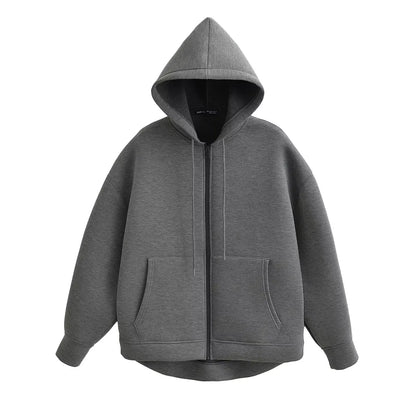HH Damen Kapuzenjacke mit Reißverschluss und Taschen