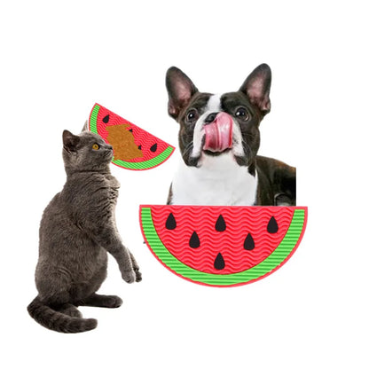 Lick Mat for Cats & Small Dogs – Suction-Cup Slow Feeder