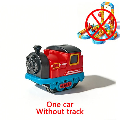 Magnetic Magic Track Train Set – DIY Electric Car Railway for Kids