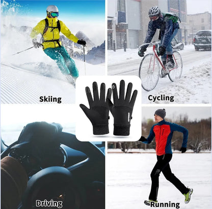 Touchscreen-Winterhandschuhe – Wasserabweisende Thermohandschuhe für Damen & Herren