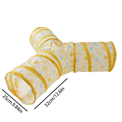Collapsible Cat Tunnel – Crinkle Play Tube for Cats & Kittens