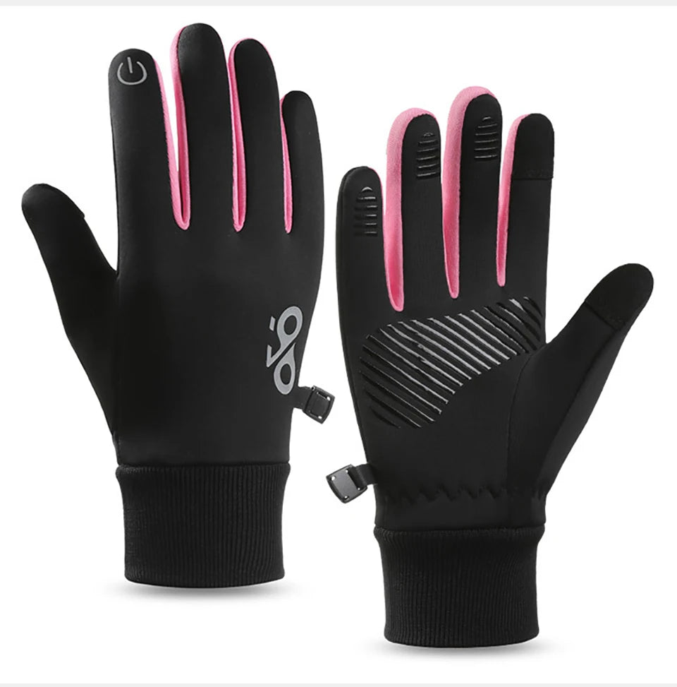 Kids' Thermal Touchscreen Sports Gloves – Anti-Slip (Ages 6–16)