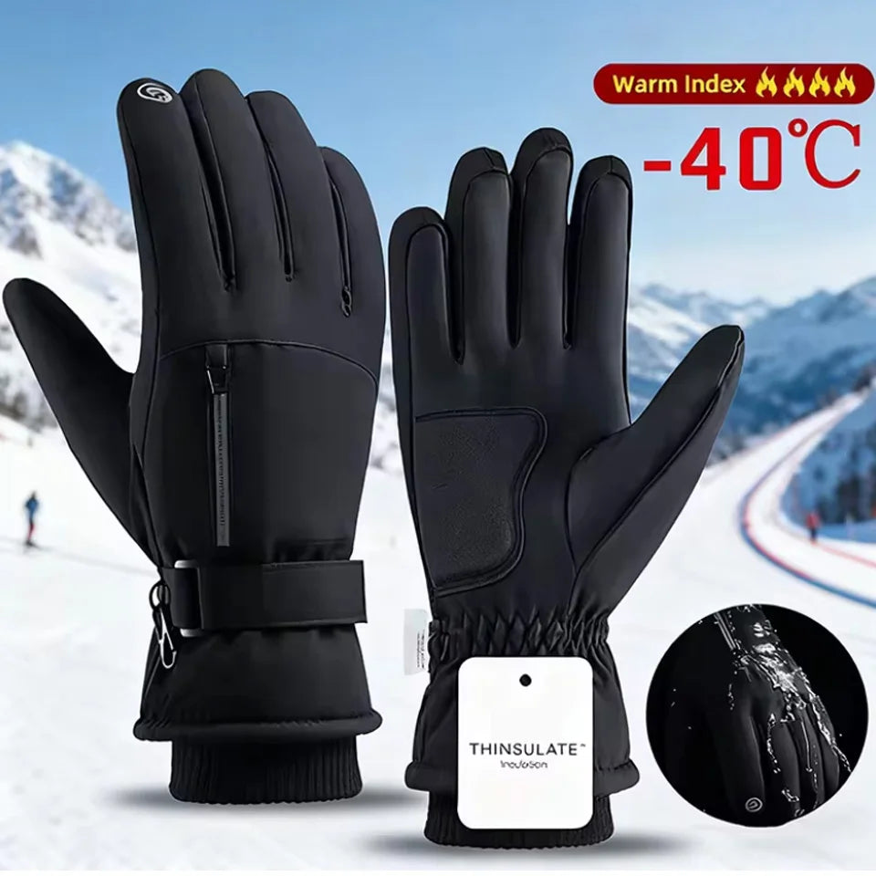 Unisex Thermal Touchscreen Cycling & Ski Gloves