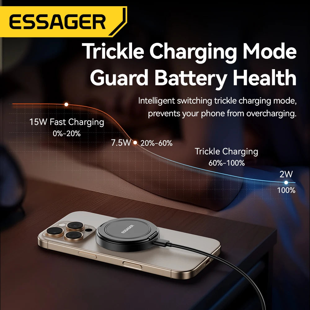 Essager 15W Magnetic Charger Stand for iPhone & AirPods