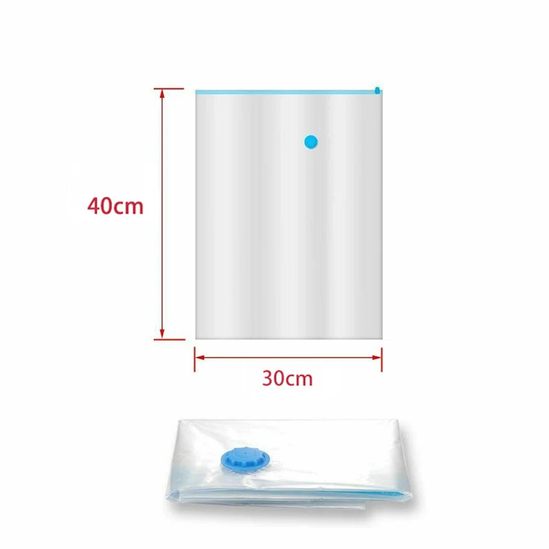 Vacuum Storage Bags for Clothes | Space Saver Bags with Valve | 6 Sizes Available