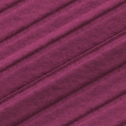 Mini Abito Smockato a Costine con Scollo a V da Donna