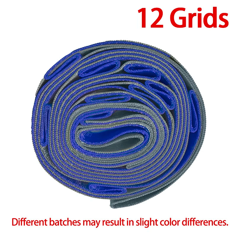 Yoga Stretch Bands – Non-Elastic Resistance Bands for Stretching, Pilates & Dance