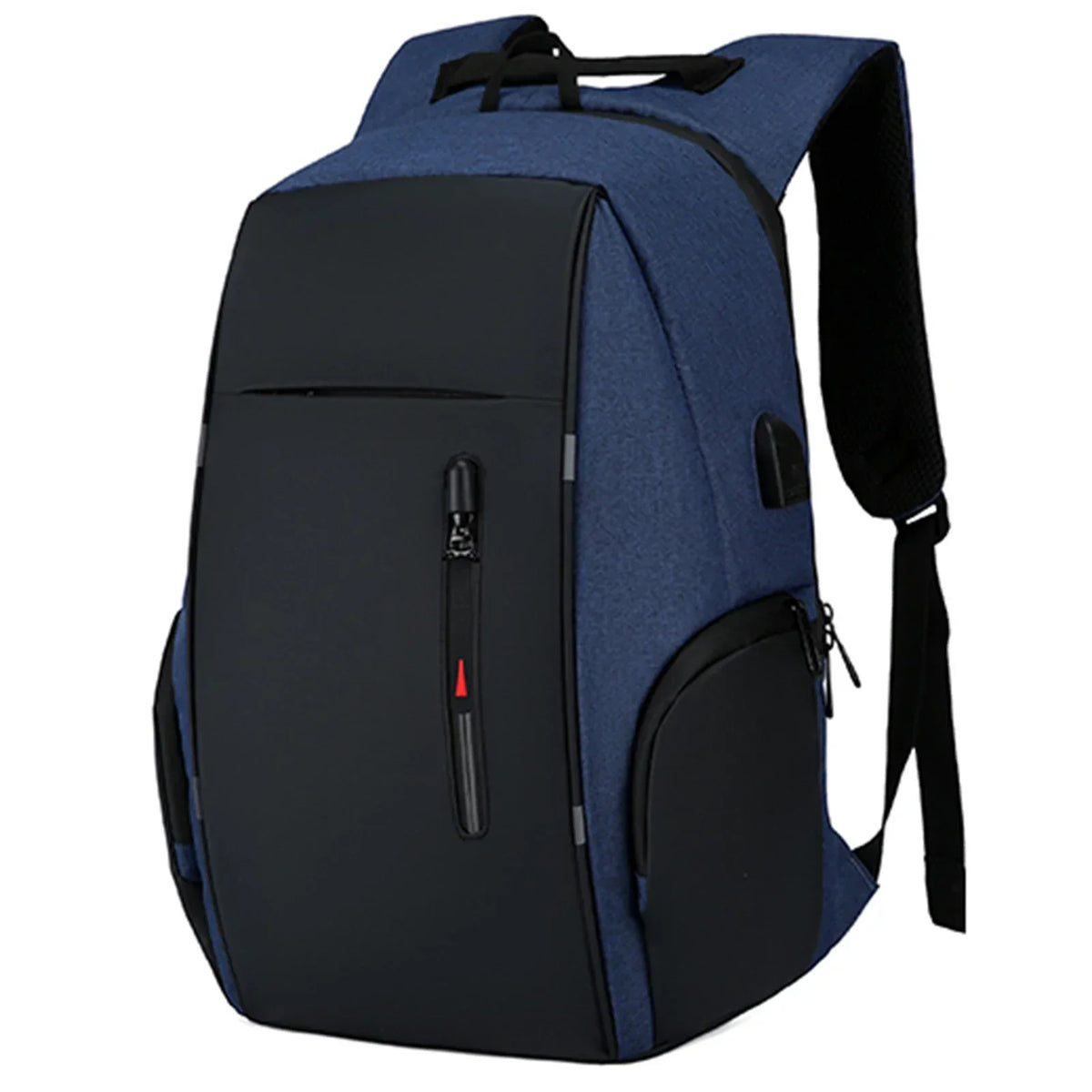 17" Laptop Backpack with USB Charging Port - Waterproof Travel Bag for Men & Women