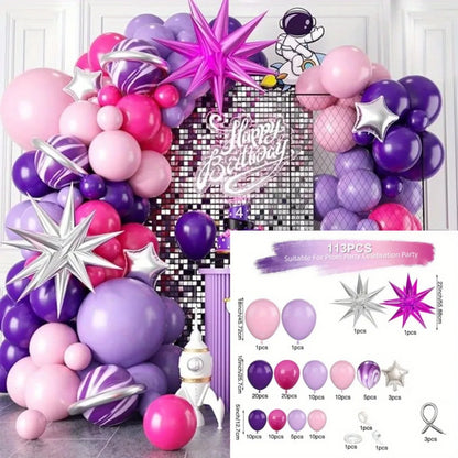 Balloon Garland Arch Kit – 113-Piece Party Balloon Set