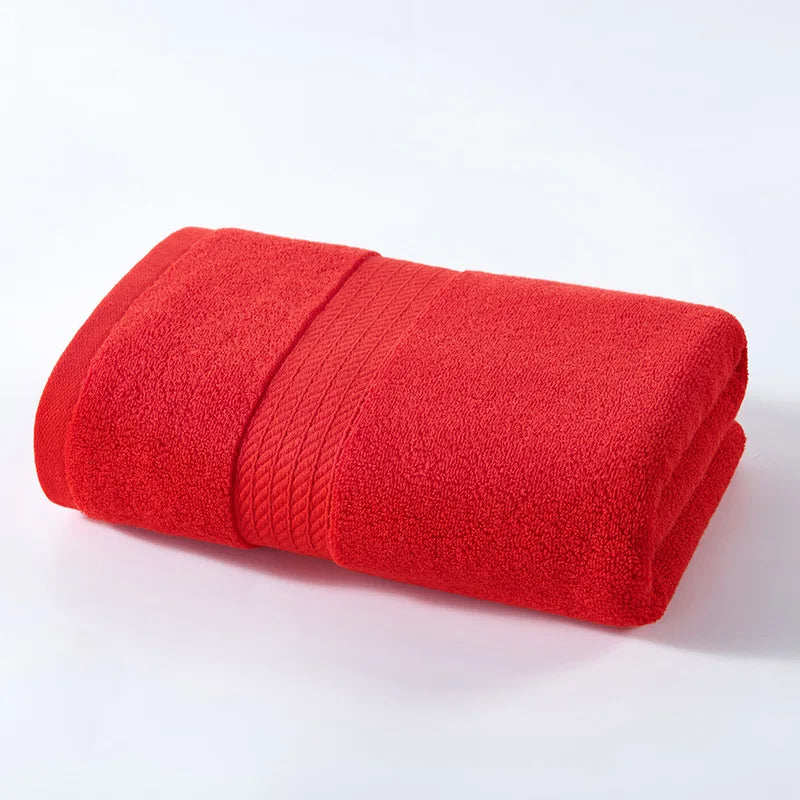Cotton Terry Towels – 50 × 100 cm, Single or 2-Pack, 10 Colours