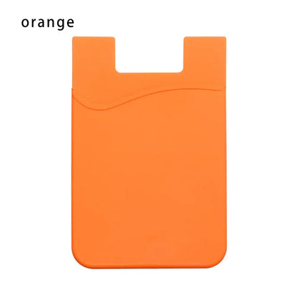 Stick-On Phone Card Holder – Silicone Phone Wallet Pocket